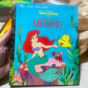 BNWT Vintage A Little Golden Book The Little Mermaid